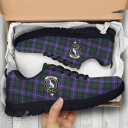 ScotsTee Shop Scottish Hunter Modern Clan Crest Tartan Sneakers Tartan Casual Shoes