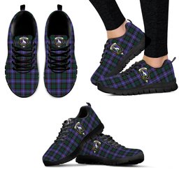 ScotsTee Shop Scottish Hunter Modern Clan Crest Tartan Sneakers Tartan Casual Shoes