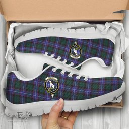 ScotsTee Shop Scottish Hunter Modern Clan Crest Tartan Sneakers Tartan Casual Shoes