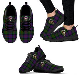 ScotsTee Shop Scottish MacDonald Clan Crest Tartan Sneakers Tartan Casual Shoes