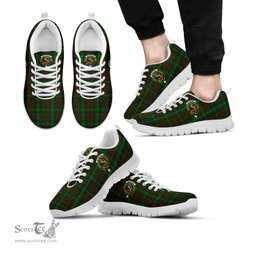 ScotsTee Shop Scottish MacKintosh Hunting Clan Crest Tartan Sneakers Tartan Casual Shoes