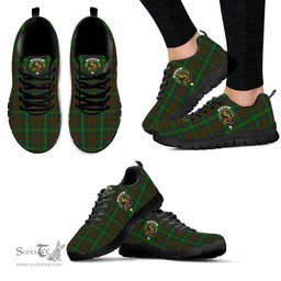 ScotsTee Shop Scottish MacKintosh Hunting Clan Crest Tartan Sneakers Tartan Casual Shoes