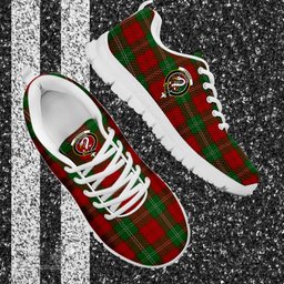 ScotsTee Shop Scottish Lennox Clan Crest Tartan Sneakers Tartan Casual Shoes