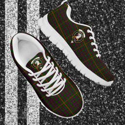 ScotsTee Shop Scottish Hall Clan Crest Tartan Sneakers Tartan Casual Shoes