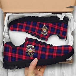 ScotsTee Shop Scottish MacLachlan Modern Clan Crest Tartan Sneakers Tartan Casual Shoes