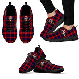 ScotsTee Shop Scottish MacLachlan Modern Clan Crest Tartan Sneakers Tartan Casual Shoes