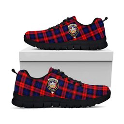 ScotsTee Shop Scottish MacLachlan Modern Clan Crest Tartan Sneakers Tartan Casual Shoes