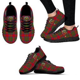 ScotsTee Shop Scottish MacIntosh Modern Clan Crest Tartan Sneakers Tartan Casual Shoes
