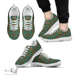 ScotsTee Shop Scottish MacKintosh Hunting Ancient Clan Crest Tartan Sneakers Tartan Casual Shoes