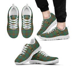 ScotsTee Shop Scottish MacIntosh Hunting Ancient Clan Crest Tartan Sneakers Tartan Casual Shoes