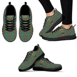 ScotsTee Shop Scottish MacIntosh Hunting Ancient Clan Crest Tartan Sneakers Tartan Casual Shoes