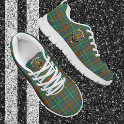 ScotsTee Shop Scottish MacIntosh Hunting Ancient Clan Crest Tartan Sneakers Tartan Casual Shoes
