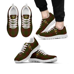 ScotsTee Shop Scottish MacGillivray Hunting Clan Crest Tartan Sneakers Tartan Casual Shoes