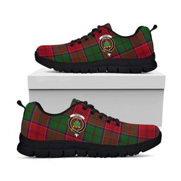 ScotsTee Shop Scottish Grant Clan Crest Tartan Sneakers Tartan Casual Shoes