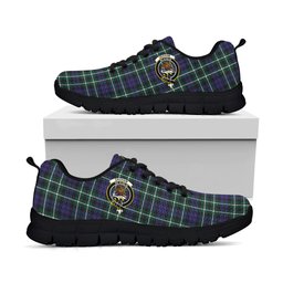 ScotsTee Shop Scottish Graham of Montrose Modern Clan Crest Tartan Sneakers Tartan Casual Shoes