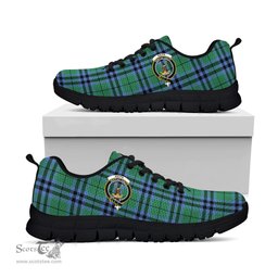 ScotsTee Shop Scottish Keith Ancient Clan Crest Tartan Sneakers Tartan Casual Shoes