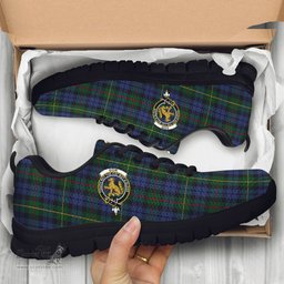 ScotsTee Shop Scottish Gow Hunting Clan Crest Tartan Sneakers Tartan Casual Shoes