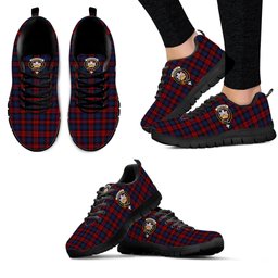 ScotsTee Shop Scottish MacLachlan Clan Crest Tartan Sneakers Tartan Casual Shoes