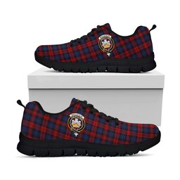 ScotsTee Shop Scottish MacLachlan Clan Crest Tartan Sneakers Tartan Casual Shoes