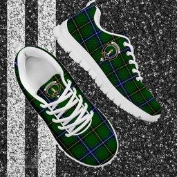 ScotsTee Shop Scottish Henderson Modern Clan Crest Tartan Sneakers Tartan Casual Shoes