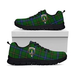 ScotsTee Shop Scottish Henderson Modern Clan Crest Tartan Sneakers Tartan Casual Shoes