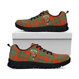 ScotsTee Shop Scottish MacGregor Ancient Clan Crest Tartan Sneakers Tartan Casual Shoes