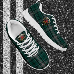 ScotsTee Shop Scottish Kelly of Sleat Hunting Clan Crest Tartan Sneakers Tartan Casual Shoes