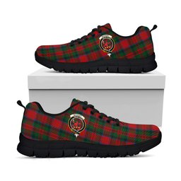 ScotsTee Shop Scottish MacDuff Clan Crest Tartan Sneakers Tartan Casual Shoes