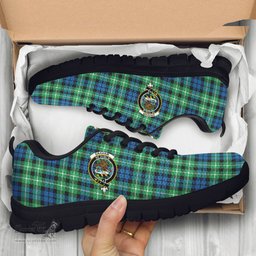 ScotsTee Shop Scottish Graham of Montrose Ancient Clan Crest Tartan Sneakers Tartan Casual Shoes