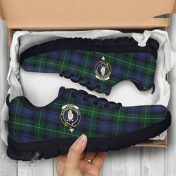 ScotsTee Shop Scottish Lamont #2 Clan Crest Tartan Sneakers Tartan Casual Shoes