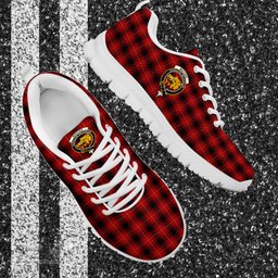 ScotsTee Shop Scottish MacIver Clan Crest Tartan Sneakers Tartan Casual Shoes