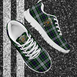 ScotsTee Shop Scottish MacKenzie Dress Clan Crest Tartan Sneakers Tartan Casual Shoes