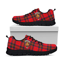 ScotsTee Shop Scottish MacGillivray Modern Clan Crest Tartan Sneakers Tartan Casual Shoes