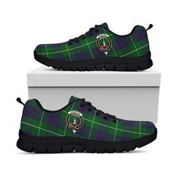 ScotsTee Shop Scottish MacIntyre Hunting Clan Crest Tartan Sneakers Tartan Casual Shoes