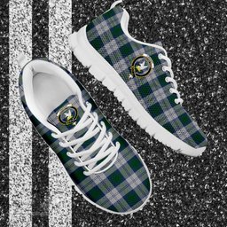 ScotsTee Shop Scottish Lindsay Dress Clan Crest Tartan Sneakers Tartan Casual Shoes