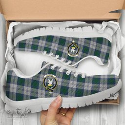 ScotsTee Shop Scottish Lindsay Dress Clan Crest Tartan Sneakers Tartan Casual Shoes
