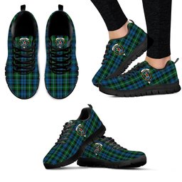 ScotsTee Shop Scottish Lyon Clan Crest Tartan Sneakers Tartan Casual Shoes