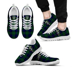 ScotsTee Shop Scottish MacCallum Modern Clan Crest Tartan Sneakers Tartan Casual Shoes