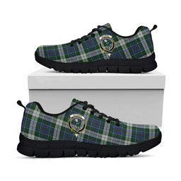 ScotsTee Shop Scottish MacInnes Dress Clan Crest Tartan Sneakers Tartan Casual Shoes