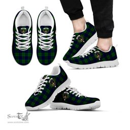 ScotsTee Shop Scottish Keith Modern Clan Crest Tartan Sneakers Tartan Casual Shoes