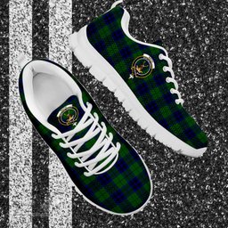 ScotsTee Shop Scottish Keith Modern Clan Crest Tartan Sneakers Tartan Casual Shoes