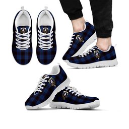 ScotsTee Shop Scottish Home Clan Crest Tartan Sneakers Tartan Casual Shoes