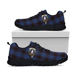 ScotsTee Shop Scottish Home Clan Crest Tartan Sneakers Tartan Casual Shoes