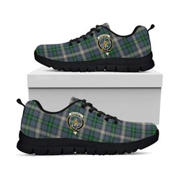 ScotsTee Shop Scottish MacDowall Clan Crest Tartan Sneakers Tartan Casual Shoes