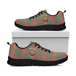 ScotsTee Shop Scottish MacKintosh Ancient Clan Crest Tartan Sneakers Tartan Casual Shoes