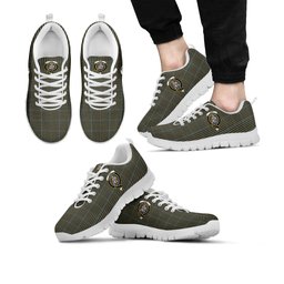 ScotsTee Shop Scottish Haig Clan Crest Tartan Sneakers Tartan Casual Shoes