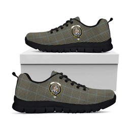 ScotsTee Shop Scottish Haig Clan Crest Tartan Sneakers Tartan Casual Shoes