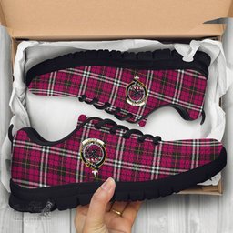 ScotsTee Shop Scottish Little Clan Crest Tartan Sneakers Tartan Casual Shoes
