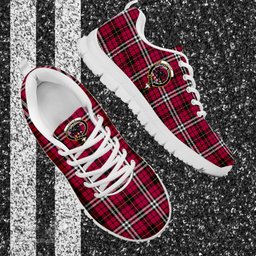 ScotsTee Shop Scottish Little Clan Crest Tartan Sneakers Tartan Casual Shoes
