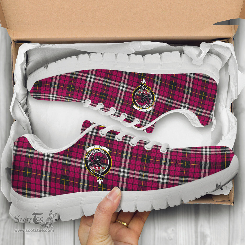 ScotsTee Shop Scottish Little Clan Crest Tartan Sneakers Tartan Casual Shoes